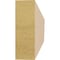 Ekena Millwork 2in. W x 6in. H x 28in. L Asheboro Woodgrain TimberThane Rafter Tail, Primed Tan RFTUR02X06X28ASHRCPR - alternate 5